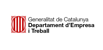 Logo del departament d'empresa i treball de la generalitat de catalunya